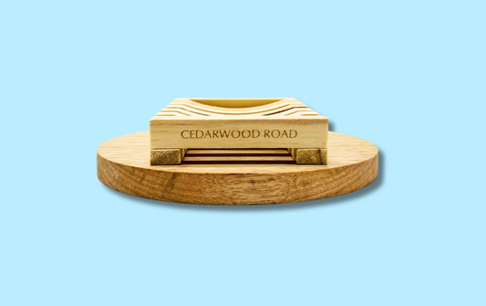 Bamboo Soap Dish | Eco-Friendly Soap Holder for Natural Bars & Sustainable Bathrooms