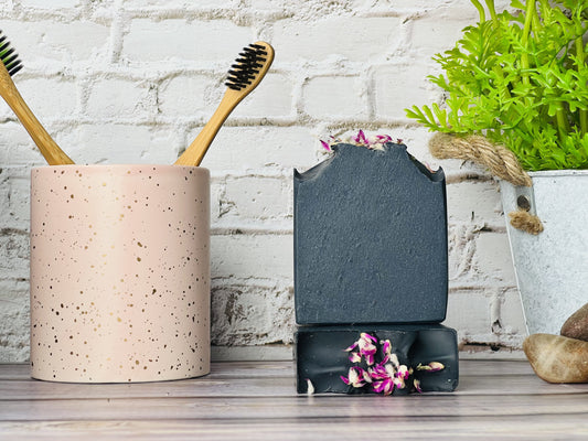 Activated Charcoal Soap | Antibacterial Power of Tea Tree for Oily Skin