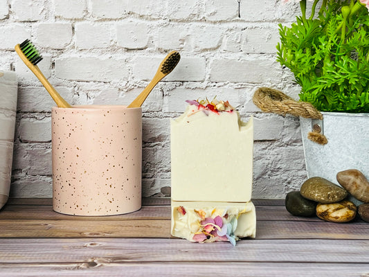 Citrus Sunshine Soap | Uplifting Natural Soap Bar with Lemon, Lime & Mandarin