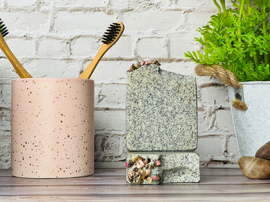 Australian Bentonite Clay Exfoliating Bar | Deep-Cleansing Natural Soap with Lemon Oil & Coconut Husk