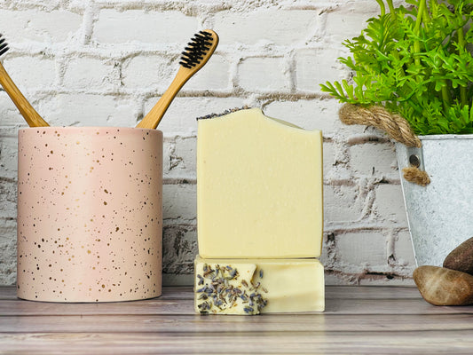 Kaolin Clay Soap | Soothing Natural Soap Bar with Lavender Essential Oil