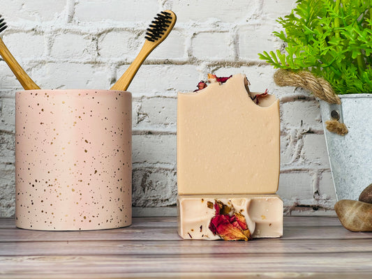 Aussie Pink Clay Soap | Balance and Beauty with Rose Geranium Essential Oil