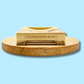 Cedarwood Road branded bamboo soap dish