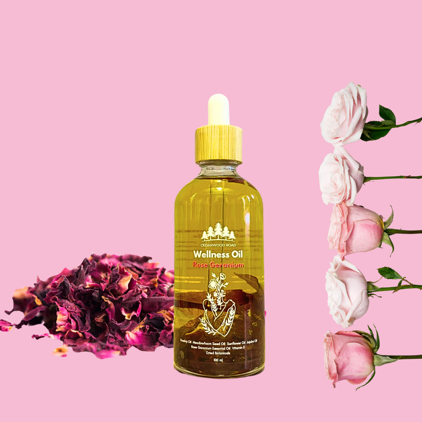 Wellness Oil - Rose Geranium