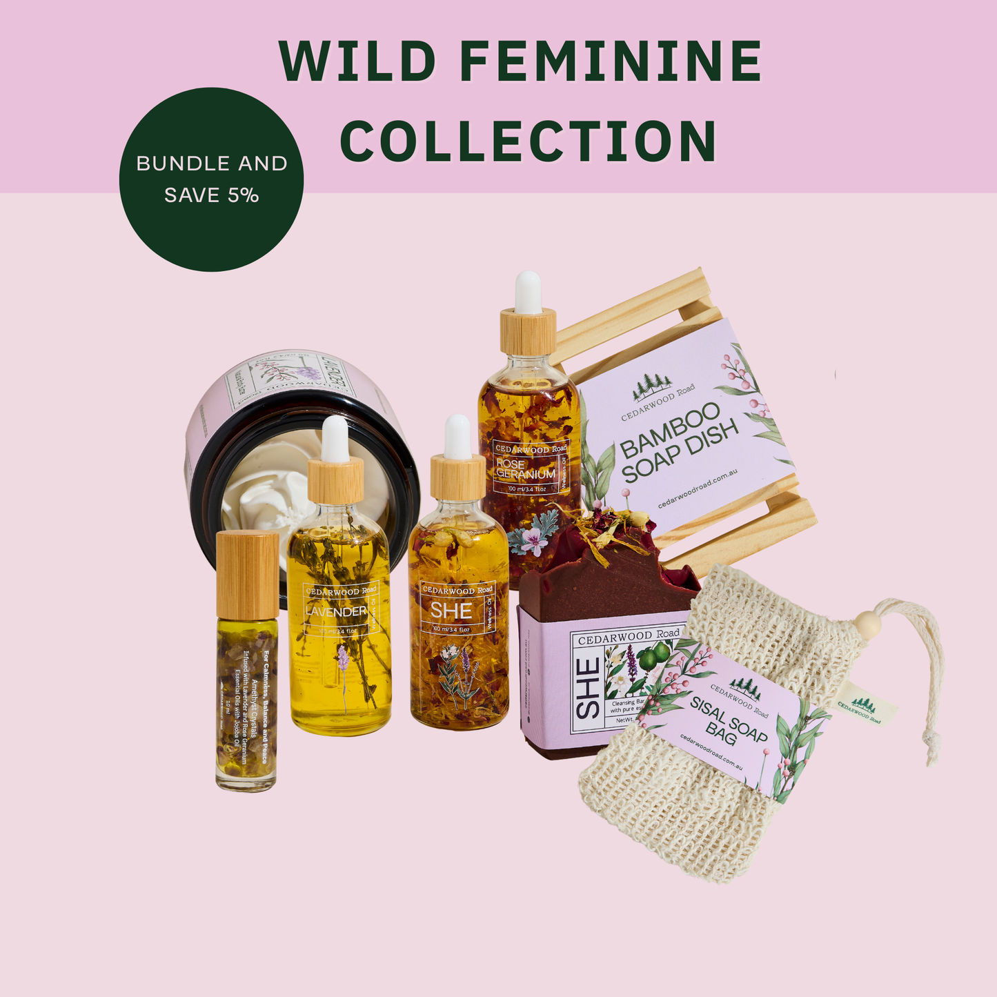 Wild Feminine Collection | Natural Skincare for Inner & Outer Balance
