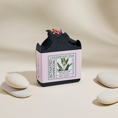 Activated Charcoal Soap | Antibacterial Power of Tea Tree for Oily Skin