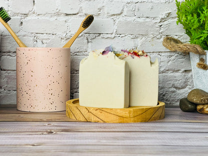 Citrus Sunshine Soap | Uplifting Natural Soap Bar with Lemon, Lime & Mandarin