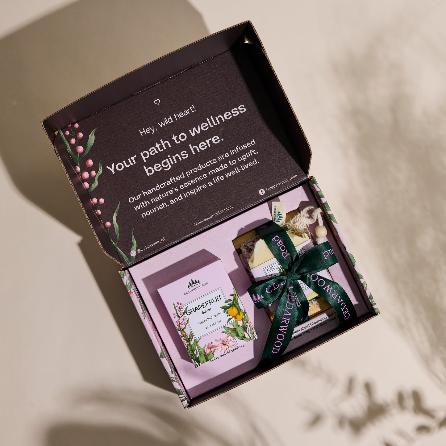 Grapefruit Gift Pack | Invigorating Natural Skincare Set for Smooth Skin & Energised Self-Care
