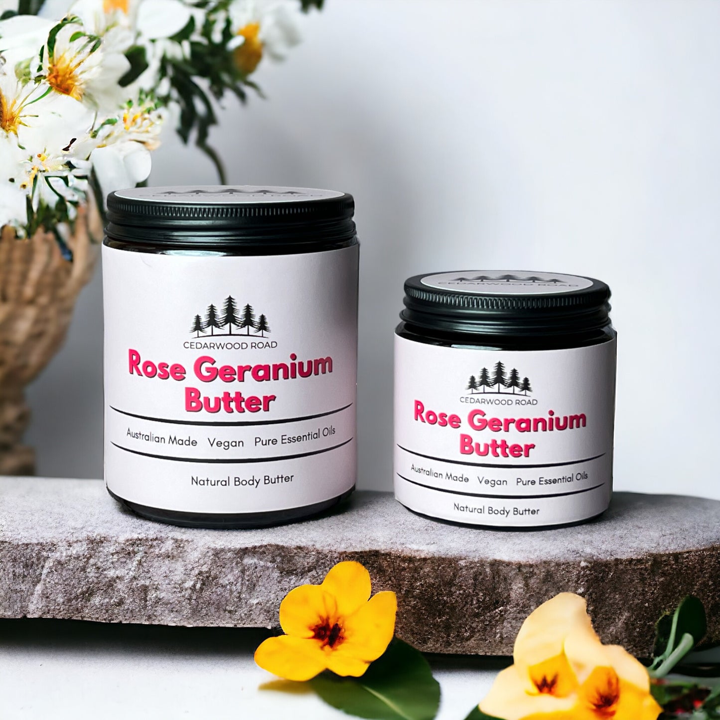 Rose Geranium Butter