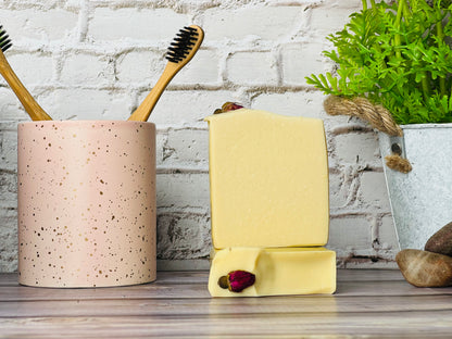Aussie Zeolite Soap | Detoxifying Natural Soap Bar with Sweet Orange Essential Oil